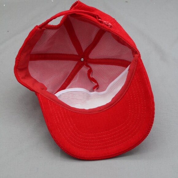 Vintage Corduroy Hat - Malaysia to Taiwan Undersea Cables - Adult Zipback - Picture 7 of 7